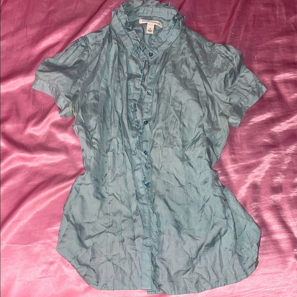 Banana Republic Blue Top 🩵